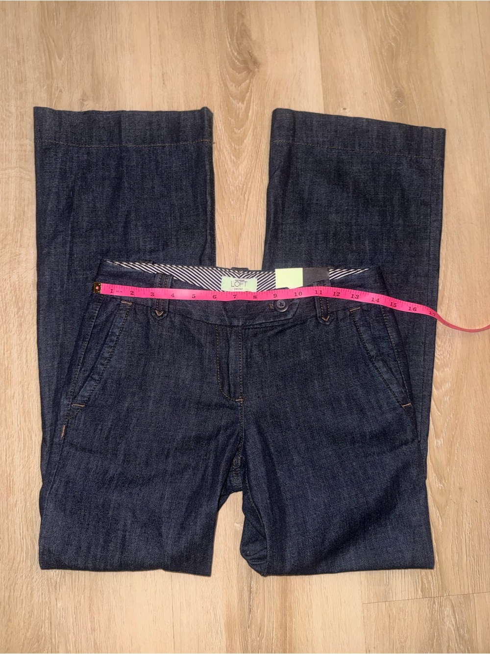 Deadstock LOFT Dark Indigo Womens pants